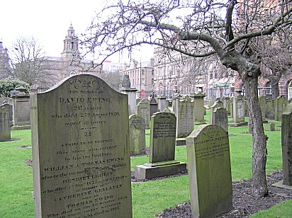 Howff cemetery Dundee