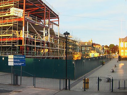 New Grove Academy under construction