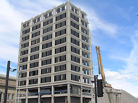 Demolition of Taydside House, Dundee